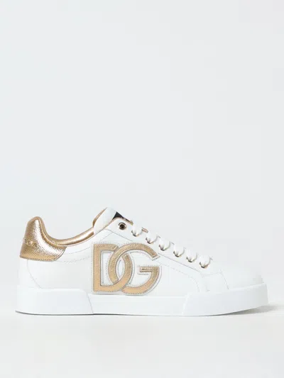 DOLCE & GABBANA SNEAKERS DOLCE & GABBANA WOMAN COLOR WHITE,G73102001