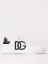 Dolce & Gabbana Lace-up Shoes With Contrasting Heel Tab In ホワイト