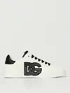 Dolce & Gabbana Portofino Light Strobel Sneakers In White