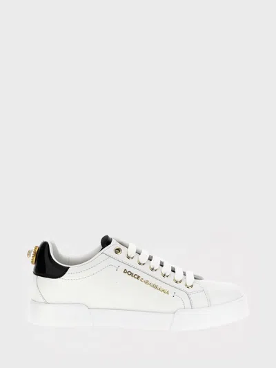 DOLCE & GABBANA SNEAKERS DOLCE & GABBANA WOMAN COLOR WHITE,H12019001