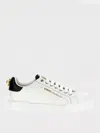 Dolce & Gabbana Lace-up Shoes Gold-tone Hardware In Weiss