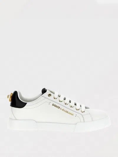 DOLCE & GABBANA SNEAKERS DOLCE & GABBANA WOMAN COLOR WHITE,G70454001