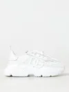 Dolce & Gabbana Chunky White Sneakers With Layered Sole In White