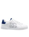 Dolce & Gabbana Sneakers From The Portofino Line In Nappa Leather In White