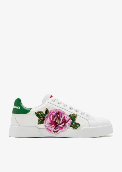 Dolce & Gabbana Sneakers In Green