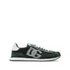 Dolce & Gabbana Dg Cushion Leather Blend Sneaker In Red