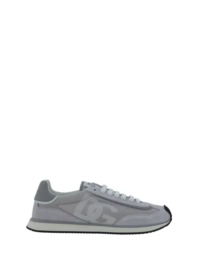 Dolce & Gabbana Dg Cushion Low-top Sneakers In Gray
