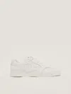 Dolce & Gabbana Logo-patch Lace-detail Sneakers In Bianco