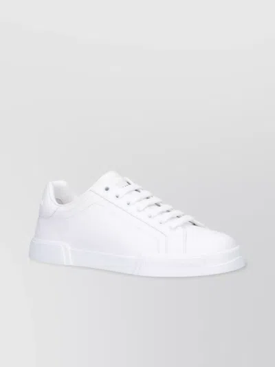 DOLCE & GABBANA SNEAKERS LOW TOP FLAT SOLE