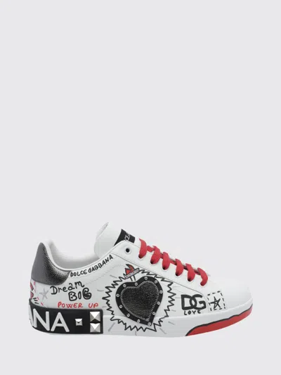 Dolce & Gabbana Sneakers Men Color White 1 In Multi