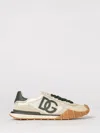 Dolce & Gabbana Dolce &amp; Gabbana Dg Cushion Suede And Nylon Sneakers  In Neutral