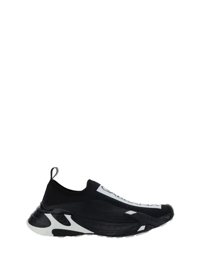 Dolce & Gabbana Sneakers In Nero/nero/bianco