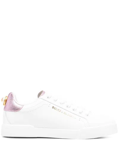 Dolce & Gabbana Sneakers In Pink