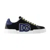 Dolce & Gabbana Logoed Sneakers In Black