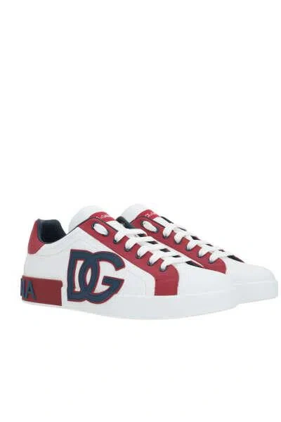 Dolce & Gabbana Sneakers In Red+blue