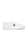 Dolce & Gabbana White Leather Sneakers