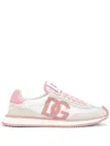 Dolce & Gabbana Canvas And Suede Sneakers In Multicolor