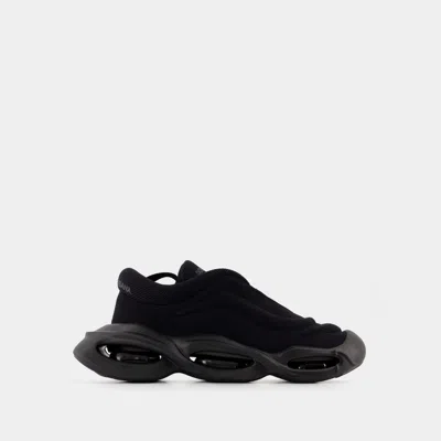 DOLCE & GABBANA SNEAKERS WAVE LACE UP - DOLCE & GABBANA - NERO/NERO