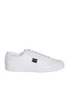 Dolce & Gabbana White Leather Sneakers In White