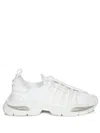 Dolce & Gabbana White Sneakers With Modern Silhouette And Unique Lacing System In White