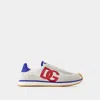 Dolce & Gabbana Cushion Low-top Sneakers Featuring Contrasting Elements In White