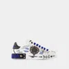 Dolce & Gabbana Calfskin Portofino Sneakers With Embroidery And Studs In White
