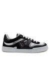 Dolce & Gabbana Portofino Light Low-top Mesh And Leather Sneakers In White