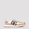 Dolce & Gabbana White Calf Leather Sneakers. Brown Calf Leather Sneakers