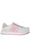 Dolce & Gabbana Dg Cushion Mesh Sneakers In Pink