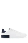 Dolce & Gabbana White Sneakers With Minimalist Design And Cushioned Sole In White