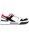 Dolce & Gabbana Leather And Mesh Sneaker In White
