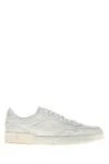 Dolce & Gabbana White Leather Sneakers In White