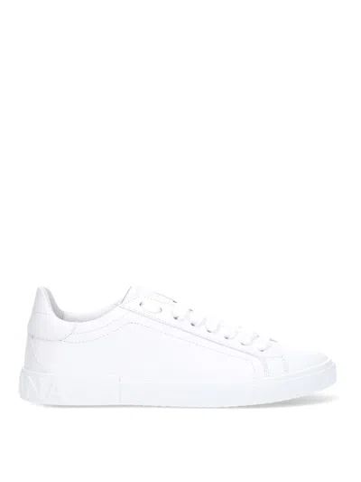 Dolce & Gabbana Dolce&gabbana Portofino White Low Trainer