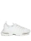 Dolce & Gabbana White Sneakers With Modern Silhouette And Unique Lacing System