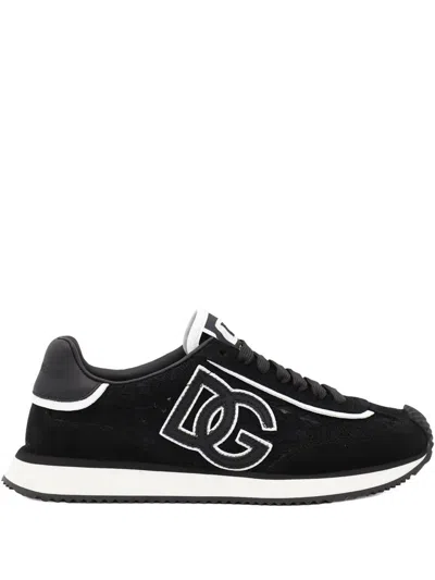 DOLCE & GABBANA DOLCE & GABBANA SNEAKERS WITH LOGO APPLICATION