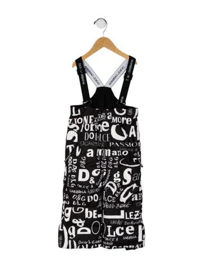 Pre-owned Dolce & Gabbana Babies' Snow Pants In Multi