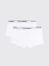 Dolce & Gabbana Two-pack Of Regular Boxers With Soft Waistband In White