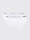 Dolce & Gabbana Pack Of 2 White Cotton Briefs With Black Logo