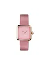 Dolce & Gabbana Sofia Square-face 24mm Watch In Pink