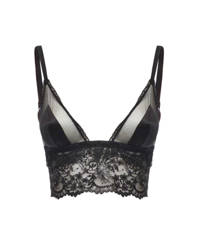 DOLCE & GABBANA SOFT CUP SATIN BRALETTE