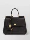 Dolce & Gabbana Soft Leather Handbag With Detachable Shoulder Strap