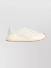 Dolce & Gabbana White Low Top Sneakers With Logo Patch On Tongue And Side In Leather Man In Multi