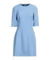 Dolce & Gabbana Solid A-line Skirt In Blue