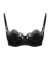 Dolce & Gabbana Solid Color Bras In Black