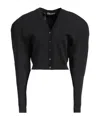 Dolce & Gabbana Solid Color Cardigans In Black