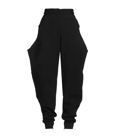 Dolce & Gabbana Solid Color Casual Trousers In Black
