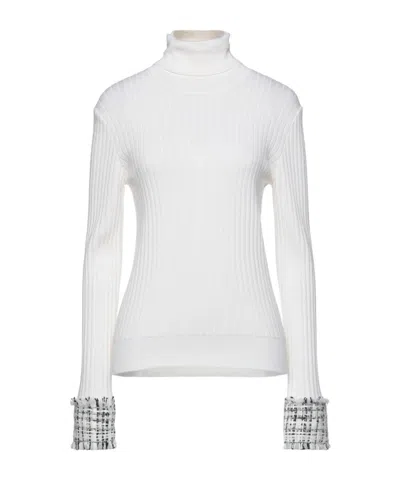 Dolce & Gabbana Solid Color Polo Necks In White