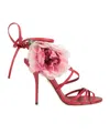 Dolce & Gabbana Solid Color Sandals In Pink