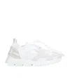 Dolce & Gabbana Solid Color Sneakers In White