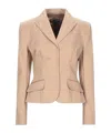 Dolce & Gabbana Solid Color Stretch Long-sleeve Jacket In Multi